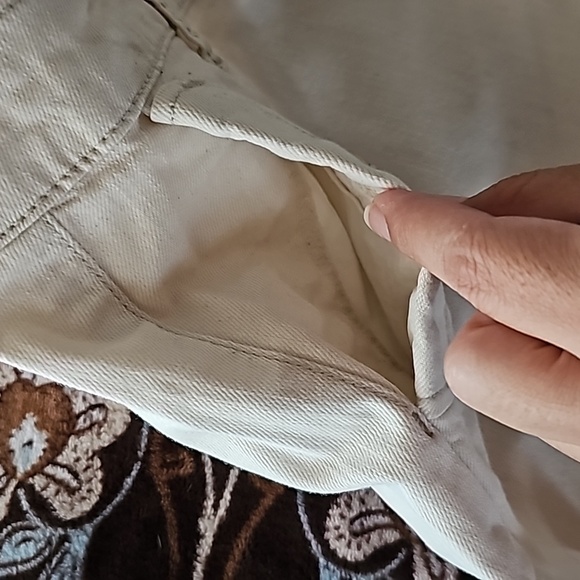 Gap 1969 Beige Wide Leg Jeans Woman's size 16 - Picture 11 of 16